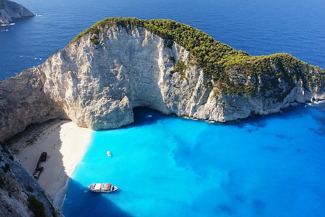 Excursion à la plage de l'épave à Zante 2024